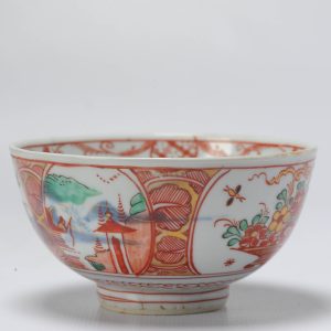 Antique Qianlong 18th Amsterdam Bont Porcelain Bowl Chinese