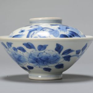 A Japanese Edo period Arita Porcelain Bowl Japan Blue and White