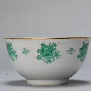 Vintage 20C Chinese porcelain PROC Liling Floral bowl