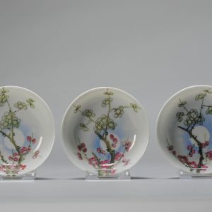 Antique Meiji period Japanese Porcelain Kaiseki set bowls Japan 19th/20th century