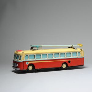 Antique Chinese 1950/1960 Tin Toy Chinese MS 705 Trolley Bus Shanghai-RARE!!