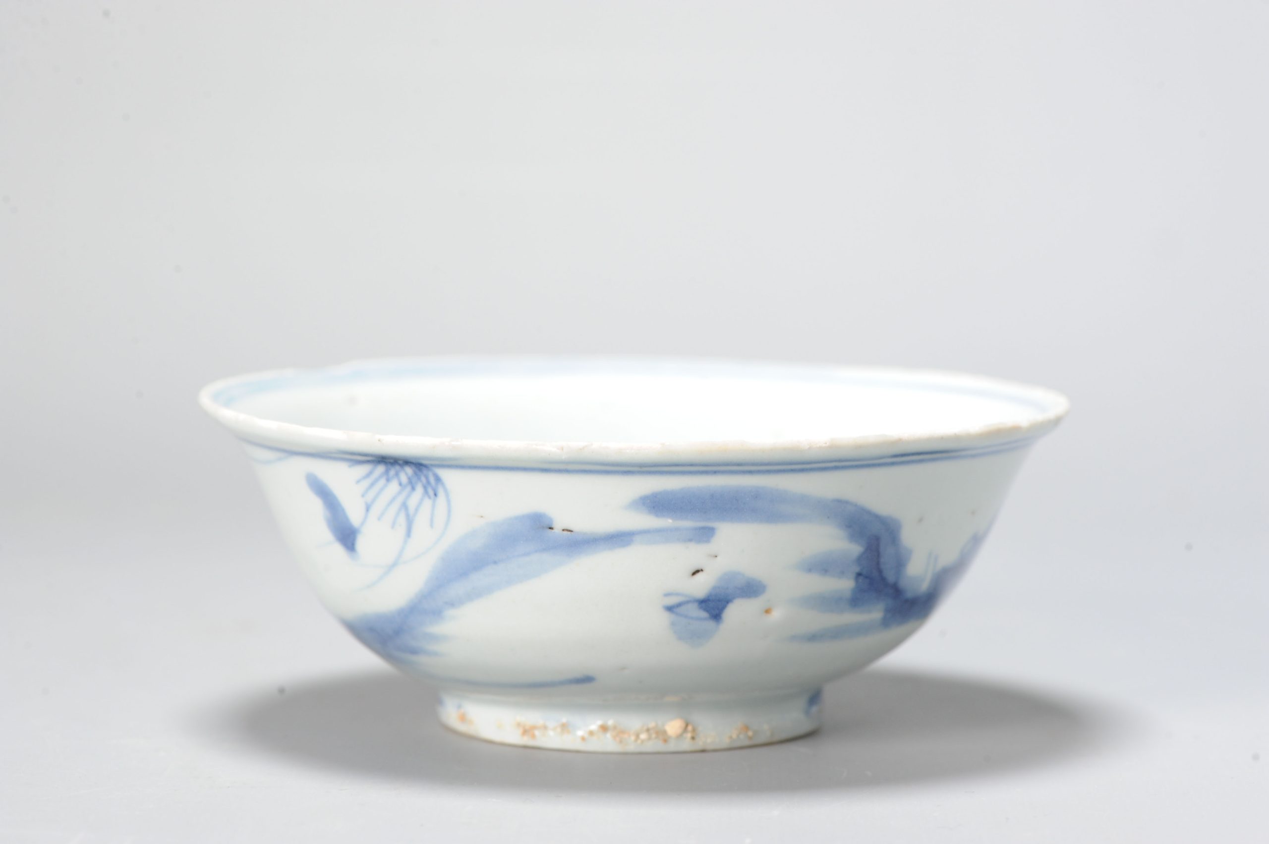 Rare Ca 1600-1640 Chinese Porcelain Ming Period Kosometsuke bowl